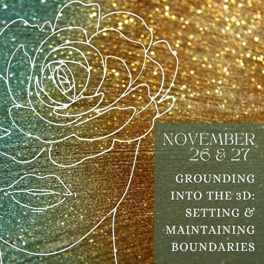 grounding into the 3D workshop with Vanessa Hylande and Stephanie Tack